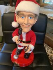 Vintage Gemmy Christmas Santa Bing Crosby Singing Animated Figure 2001 picture