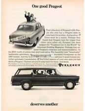1967 Peugeot 404 Station Wagon Vintage Ad  picture
