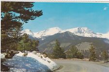 Postcard Mummy Range 3.5 X 5.5 Unused Vintage Flatiron Rocky Mountain Natl Park picture