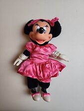 Vintage Applause Disney Minnie Mouse Plush Doll Great Comdition Free Fast Ship  picture
