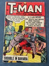 T-Man #14 1951 Quality Comic Book Golden Age Grenet Reed Crandall GD/VG picture
