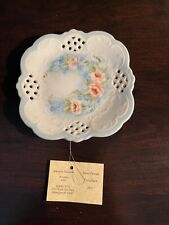 1990 Hand Painted Snack Plate Decor 5” By 4” Brand New picture