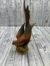 Antique High-Quality Porcelain Figurine Parrot Cockatoo Bird Nice KWI533B picture