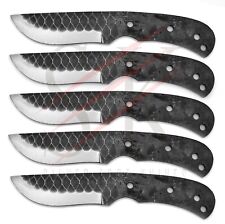 Lot of 5 Handmade High Carbon Steel Knife Blank Blade For Knives Making - BBL271 picture