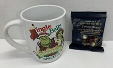 Shrek Large Coffee Mug With Trader Joes Espresso Beans  picture