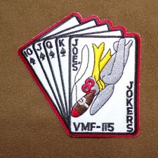 USMC VMF 115 Marine Fighter Squadron Embroidered Patch picture