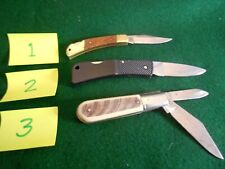 THREE Vintage Folding Knives picture