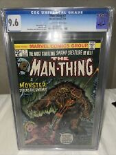 Man-Thing #7 Marvel Comics CGC 9.6 1974 A Monster Stalks The Swamp picture