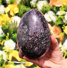 Large 145MM Natural Ruby Spinel Stone Ruby Stone Spinel Stone Metaphysical Egg picture