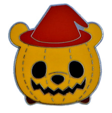 Pooh Pumpkin Jack-O-Lantern Tsum Tsum HKDL Individual Disney Trading Pin ~ New picture
