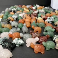50pcs wholesale Mix Natural Quartz Crystal turtle Carved mini crystal skull gift picture