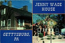 Vintage Postcard 4x6- Jenny Wade House, Gettysburg, PA. s picture