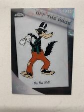 2023 TOPPS CHROME DISNEY 100 BIG BAD WOLF OFF THE PAGE BLACK KALEIDOSCOPE 06/10 picture