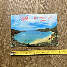 Postcard Blank Aloha, Hanauma Bay View Hawaii Size 6x4 inch picture