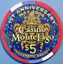 $5 Casino Chip. Montelago, Henderson, NV. 1st Anniversary. W17. picture