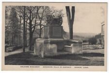 Sharon, Connecticut, Vintage Postcard View of Soldiers Monument picture