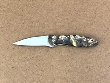 KERSHAW- 1660CAMO EDC Ken Onion LEEK linerlock Plain Blade — Excellent condition picture