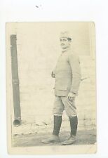 French Soldier? RPPC Antique CPA Photo—North Africa? Antique Soldat 1910s picture