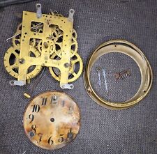 Antique GILBERT CLOCK CO. 1911 Clock Works - With Bell and Gong And Case Remains picture