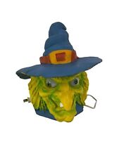 Vintage TRENDMASTERS WITCH HEAD LIGHTED HALLOWEEN 1993 picture