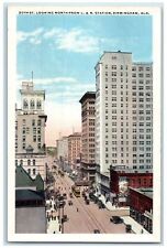 c1920s 20th Street Looking North From L.& N. Birmingham Alabama AL Cars Postcard picture