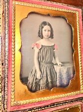 2 Beautiful Sealed Daguerreotypes ID'd Girl Philadelphia Photographer Van Loan picture