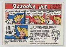 1960s Topps Bazooka Joe Comic Cards I Met a Poor Man Today t6r picture