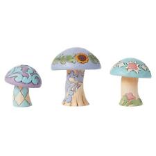 Mini Mushrooms Set of 3 By: Heartwood Creek Jim Shore picture