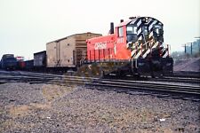 Vtg 1983 Train Slide 8155 CP Rail Engine X6N029 picture