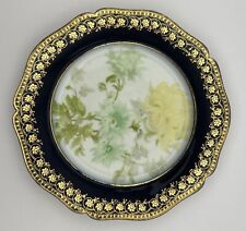 Wm Guerin & Co Limoges France Plate - Elegant Gold and Floral Design picture