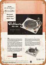 Metal Sign - 1955 Collaro Turntables -- Vintage Look picture