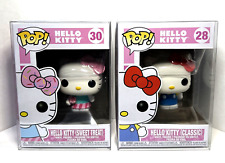 Funko Pop Sanrio: Hello Kitty (Sweet Treat) #30 & Hello Kitty (Classic) #28 Lot picture