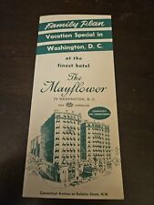 Vintage 1960s The Mayflower Hotel Washington DC Brochure  picture