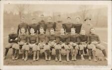 RPPC College Football Team Real Photo Post Card Vintage picture