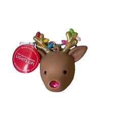 Bath and body works reindeer christmas pocketback holder light up NWT picture