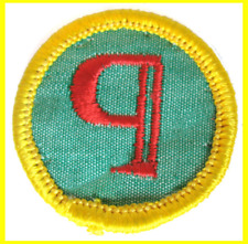 NEW 1974, REPORTER Cadette Girl Scout Badge RARE JOURNALIST Library  picture