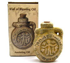 Anointing Oil Blessing oil flask from Israel Holy Land engraved Yeshua replica picture