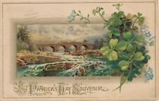 ST. PATRICK'S DAY - Salmon Leap Kenmare Postcard - 1914 picture