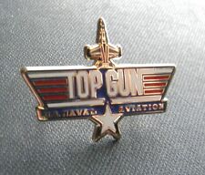 TOP GUN NAVAL AVIATION LAPEL PIN 1.2 INCHES US NAVY USN TOM CRUISE MAVERICK picture