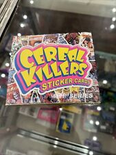 Cereal Killers Sticker Cards 1st Series 24 Pack Hobby Box “ Limited On Ebay” picture