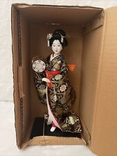 ￼ vintage 1989  beautiful Japanese doll from Okinawa Japan 12 inch picture