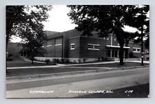 RPPC Unknown School Gymnasium Richland Wisconsin WI Real Photo Postcard picture