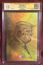 Covid Gold #9 Of 25, Kyle Willis CGC SS 10 Donald Trump 🔥GEM MINT 10 🔥 RARE picture
