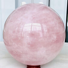 4260g Natural Pink Rose Quartz Sphere Crystal Ball Reiki Healing picture