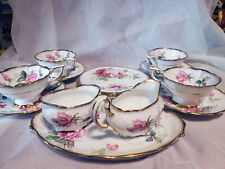 Royal Stafford Berkley Rose with Gold Trim 15 Pc Tea Set See Listing For Details picture