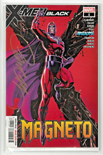X-Men Black Magneto #1 (Dec 2018, Marvel) Retail Cover, Signed J Scott Campbell picture