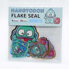 Sanrio JAPAN Hangyodon 2024 Flake Seal Stickers 8 Designs Total 30pcs picture