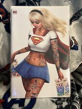 ACTION COMICS PRESENTS: DOOMSDAY SPECIAL #1 SZERDY SUPERGIRL TATTOO EXCLUSIVE🔥 picture