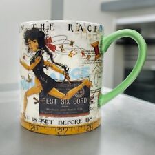 LANG Ceramic Coffee Mug Cup Run the Race That is Set Before Us 14 Oz Sewing picture