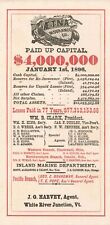 Advertisment for Aetna Insurance Co. of Hartford Ct. dated 1896 - Insurance - In picture